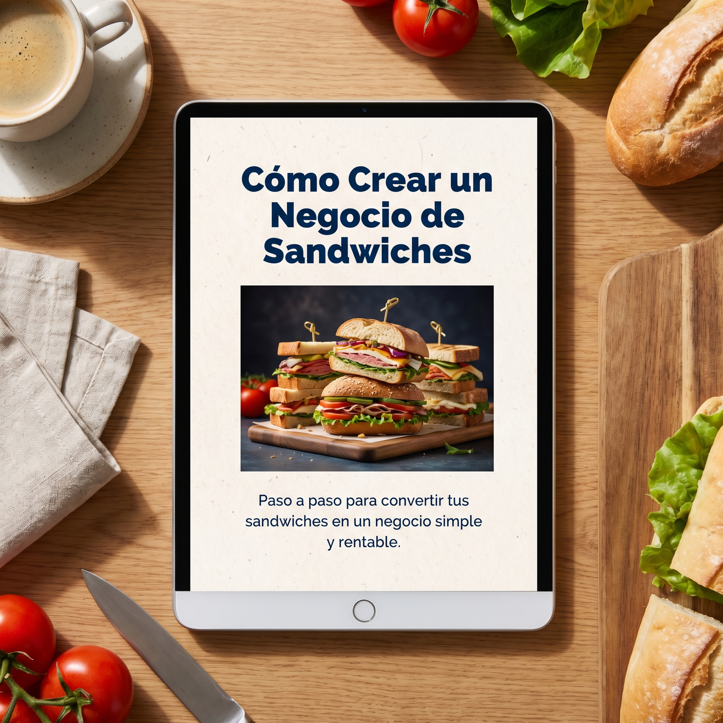 Cómo Crear un Negocio de Sandwiches