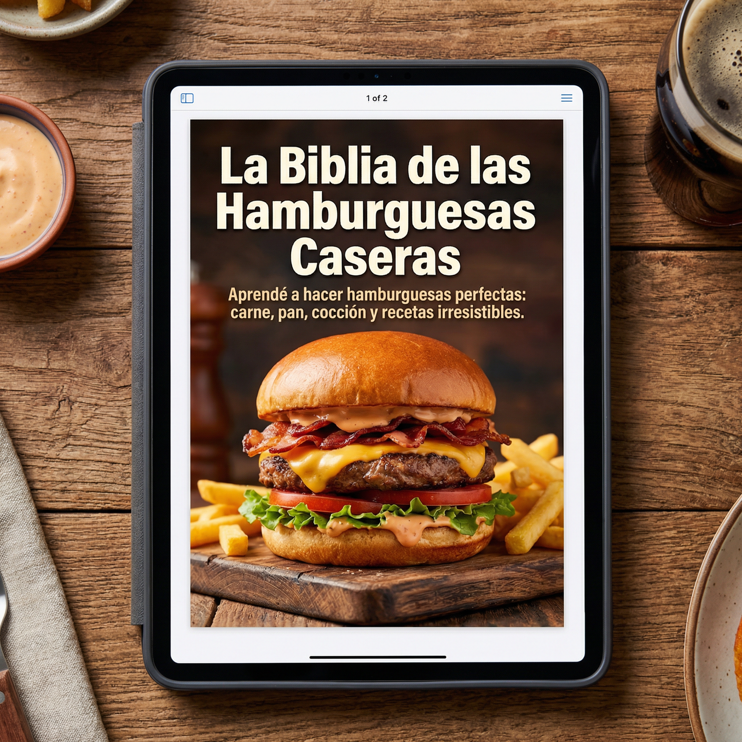 La Biblia de las Hamburguesas Caseras