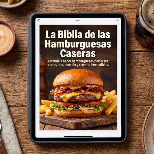 La Biblia de las Hamburguesas Caseras